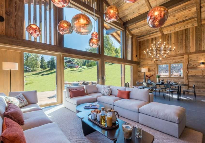 Ski chalet build project Combloux